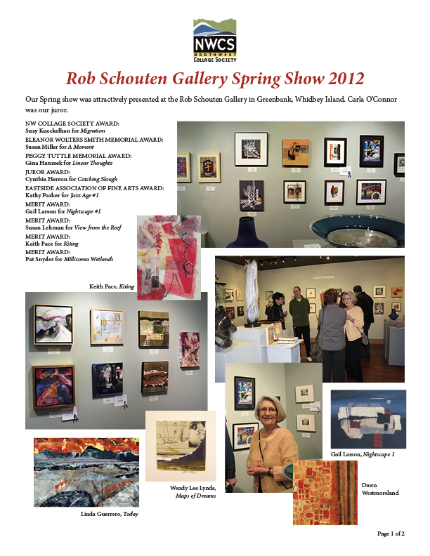 Rob Schouten Gallery 2012